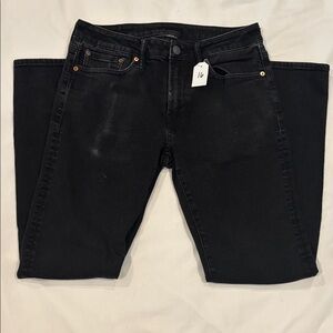 American Eagle Outfitters Men's Black Skinny Jeans